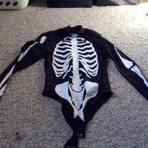 Skeleton bodysuit